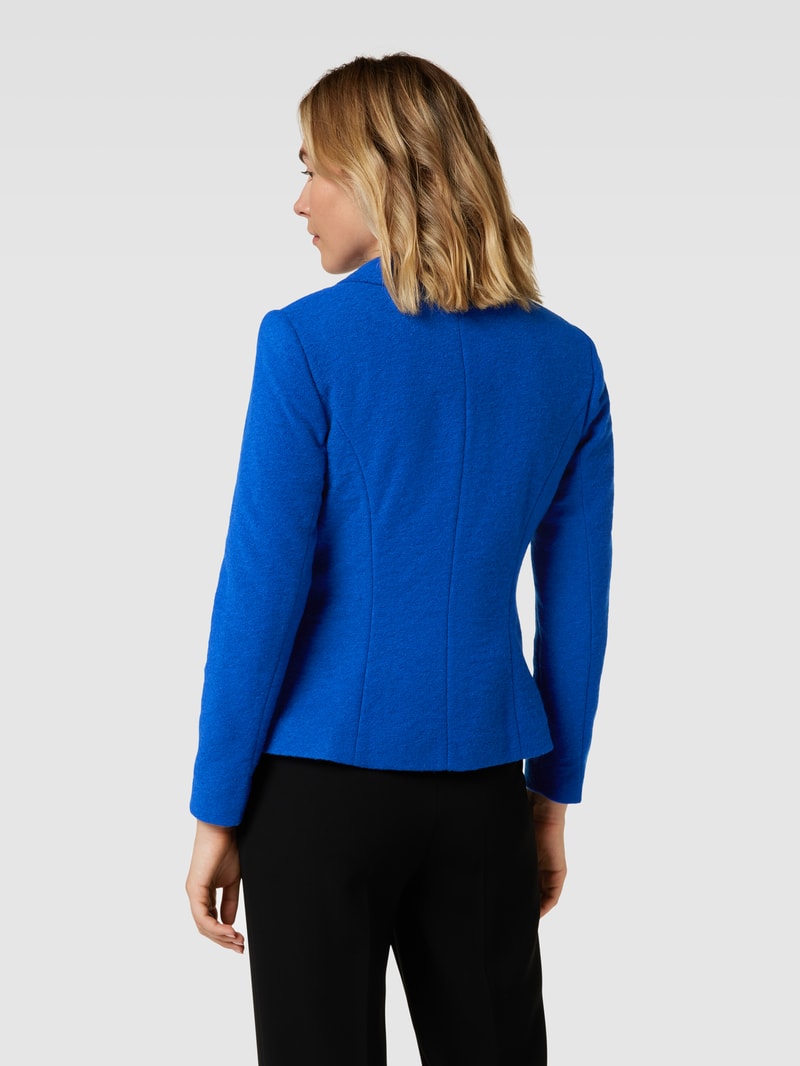 Blazer mit Reverskragen und 2-Knopfleiste in royalblau