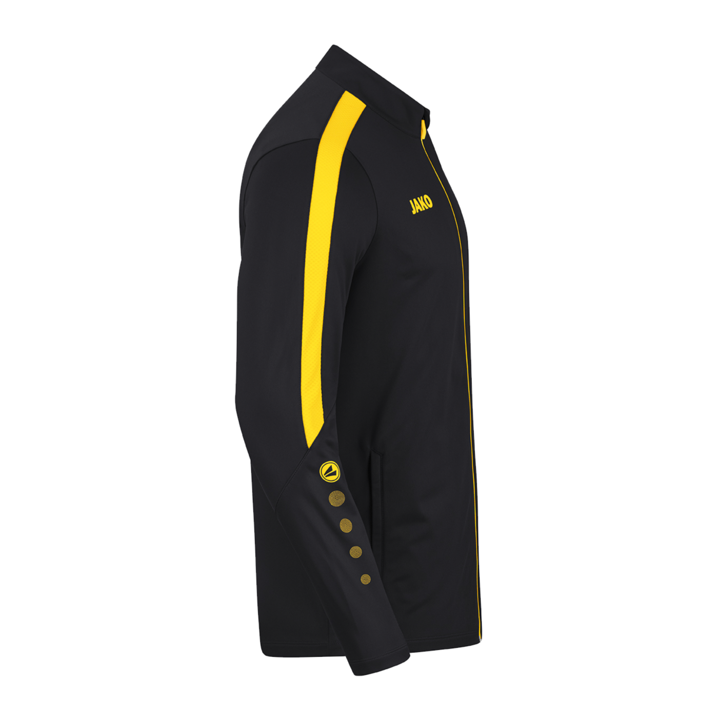 JAKO Power Polyesterjacke Kids Schwarz Gelb F803