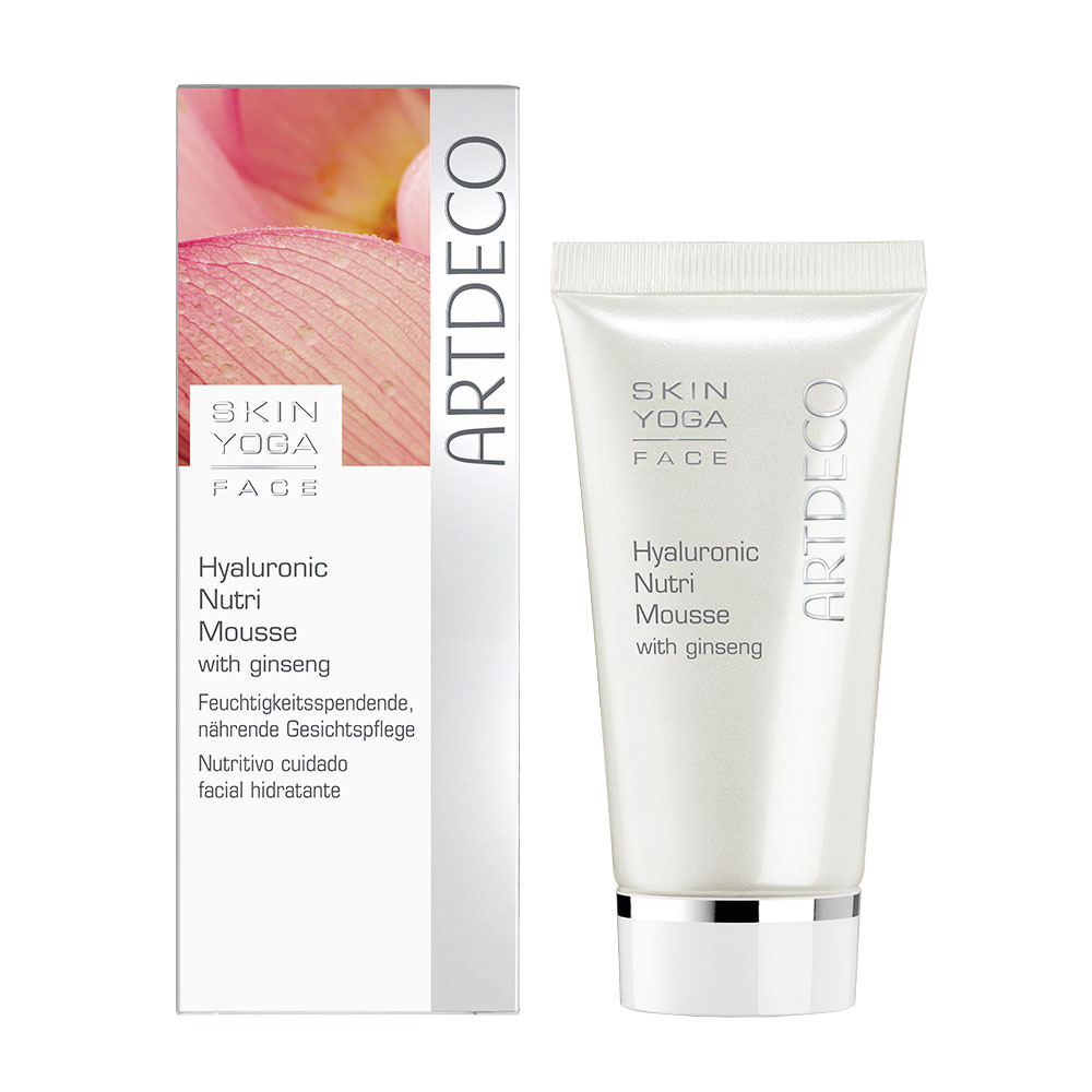 artdeco HYALURONIC NUTRI FACE MOUSSE GINSENG 50ML Soin hydratant et nourrissant avec un parfum fruité plaisant