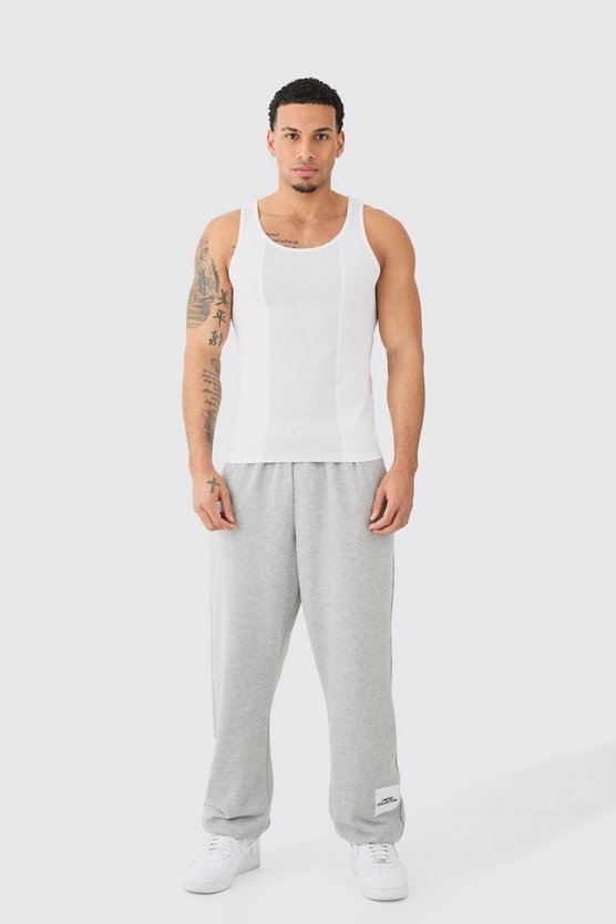 Slim-Fit Colorblock Tanktop