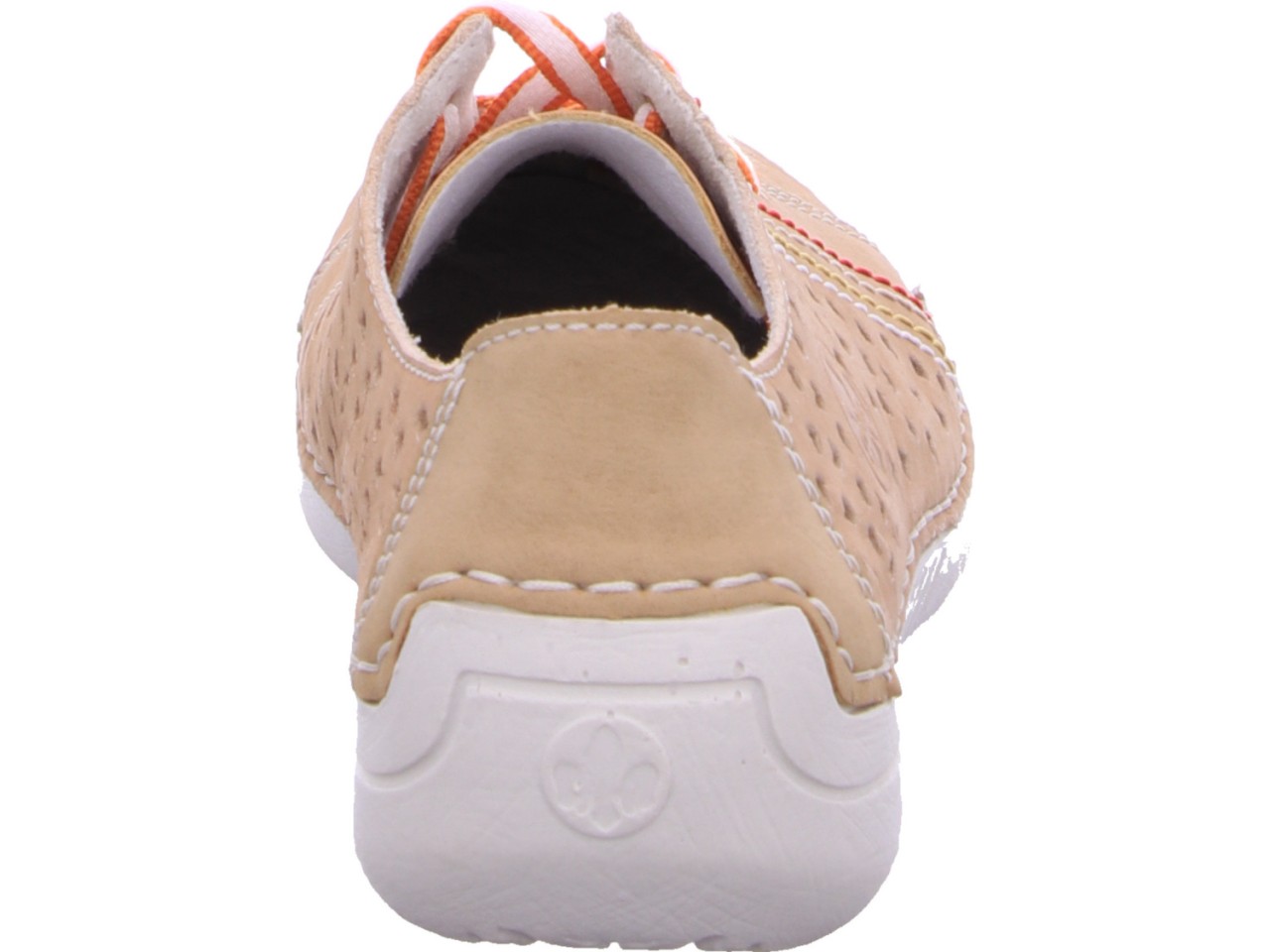 RIEKER Freizeit Schnürer beige RIRKER 52505-60