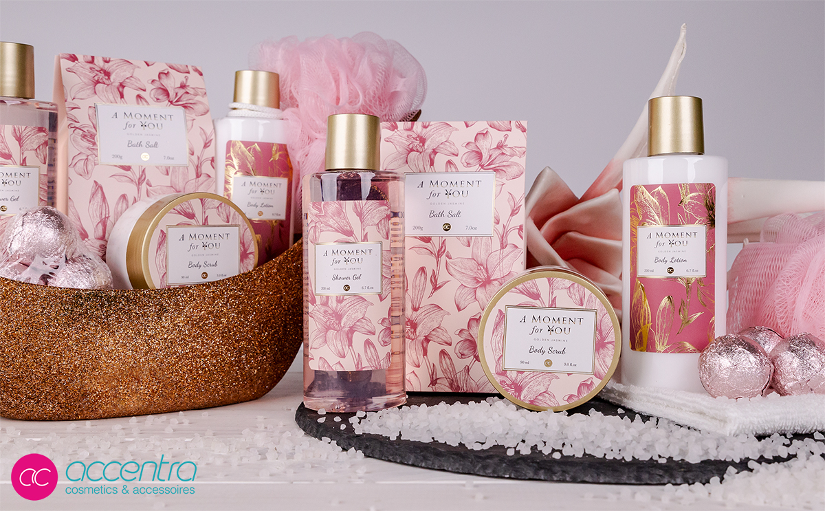 accentra Badeset A MOMENT FOR YOU in Keramikschuh (rosé)
