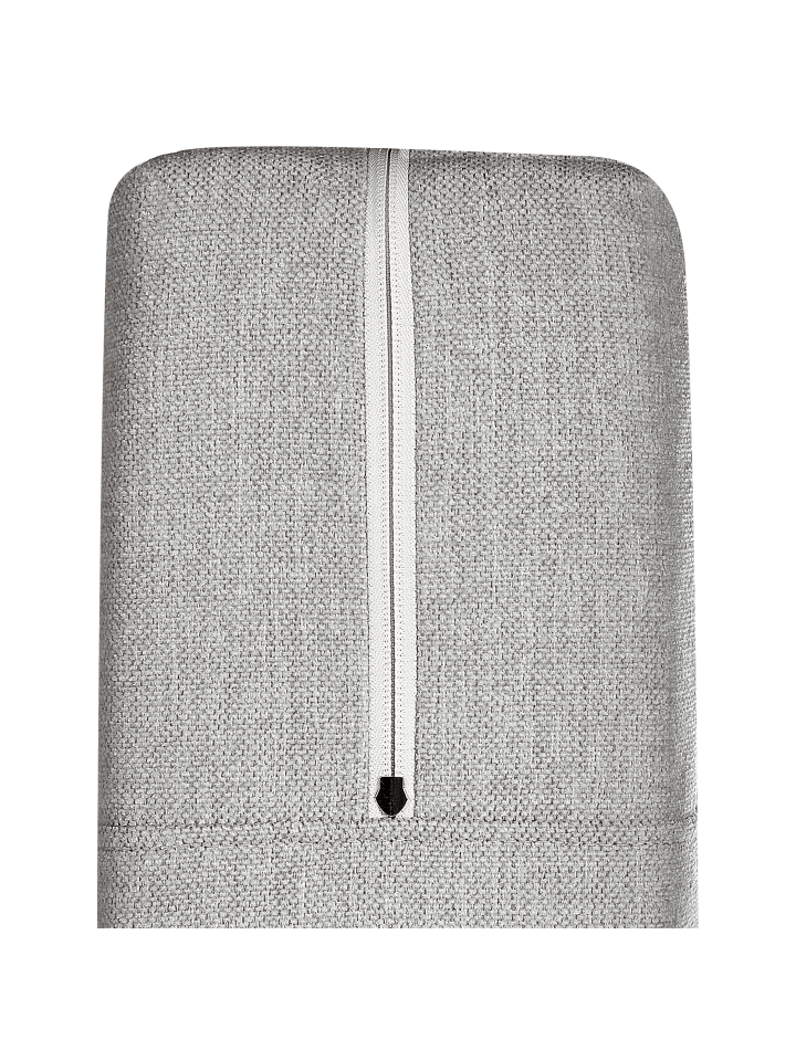 Beliani Boxspring Bett ARISTOCRAT in Grau/Silber - (W) 178 x (H) 115 x (L) 220 cm günstig kaufen onesize