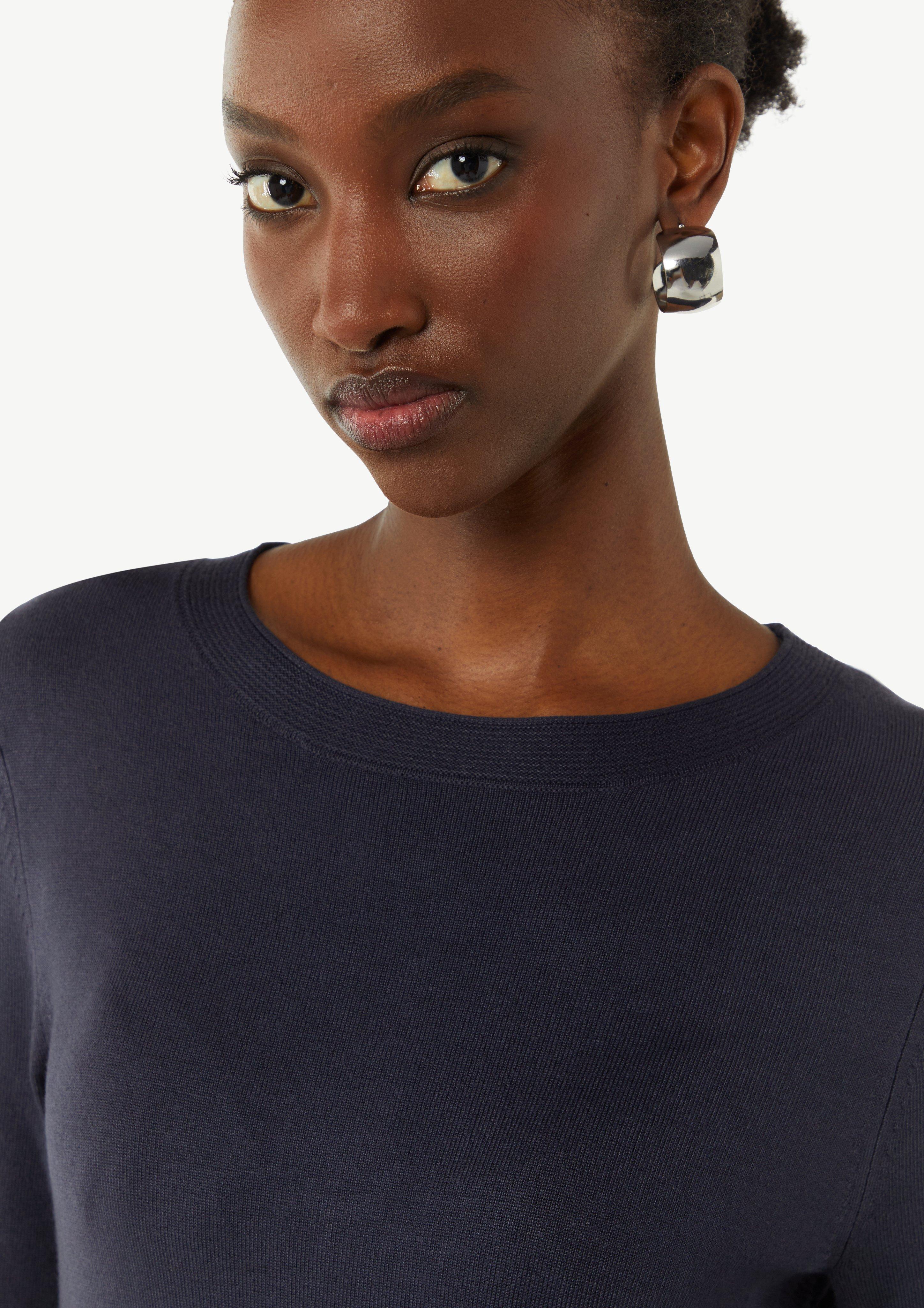 Strickkleid im Relaxed Fit - navy
