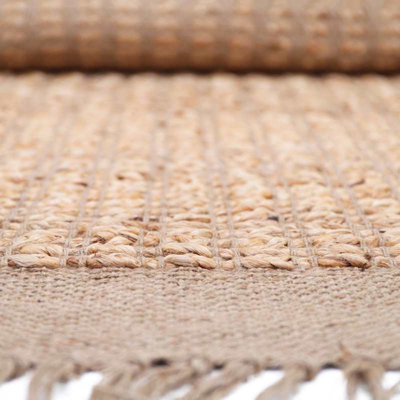 Tapis jute naturel structure 110x170cm VIGGO