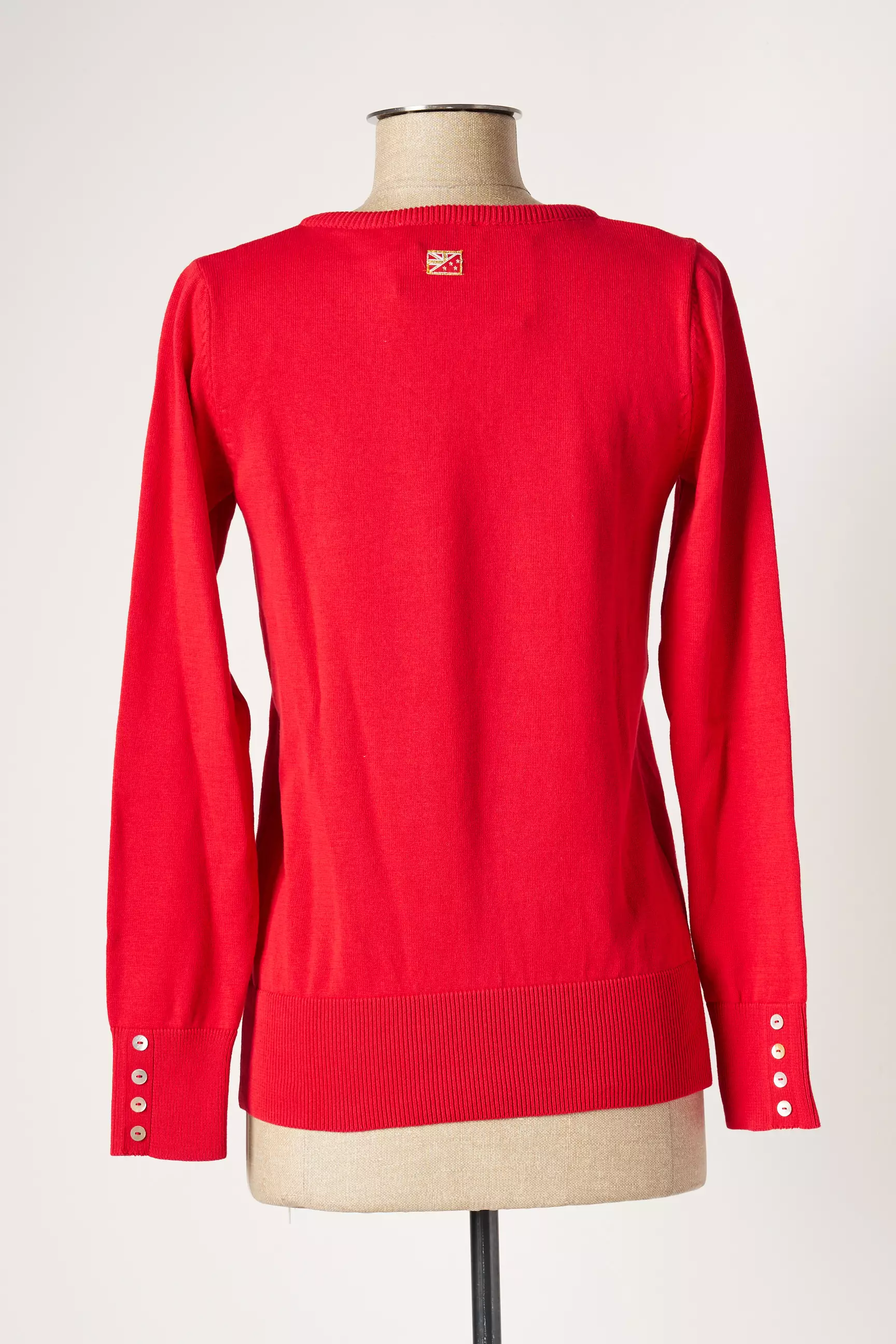 Black Wellis Pulls Femme couleur rouge