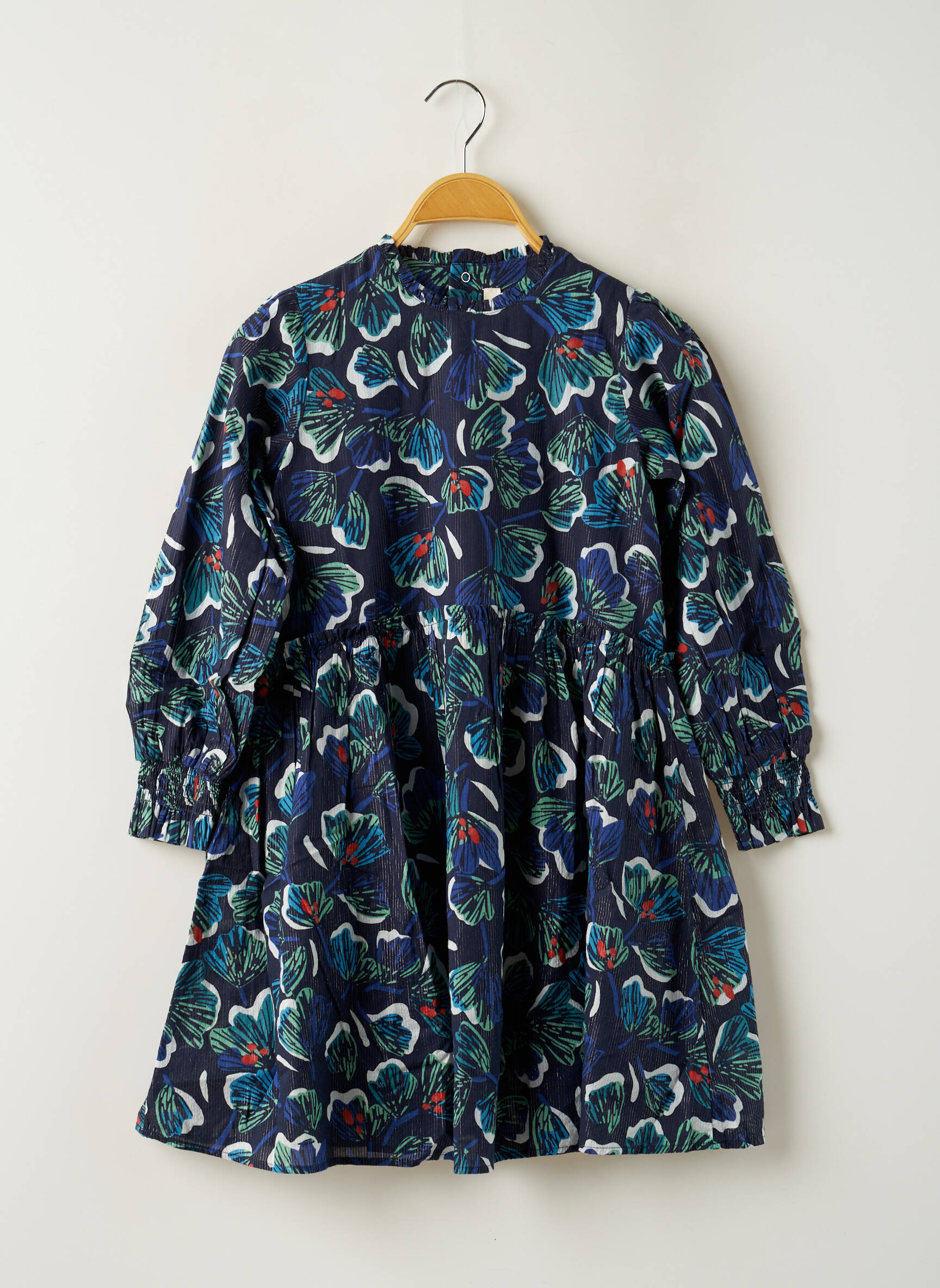 Catimini Robes Mi Longues Fille couleur bleu