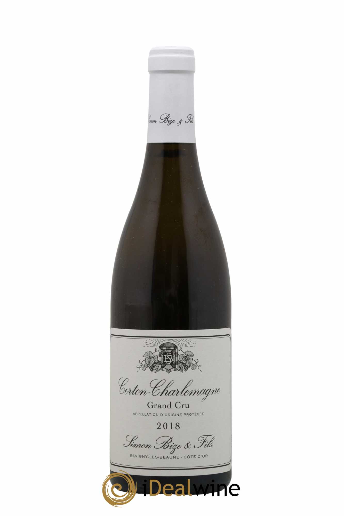 Corton-Charlemagne Grand Cru Simon Bize & Fils  2018 - Lot de 1 Bouteille
