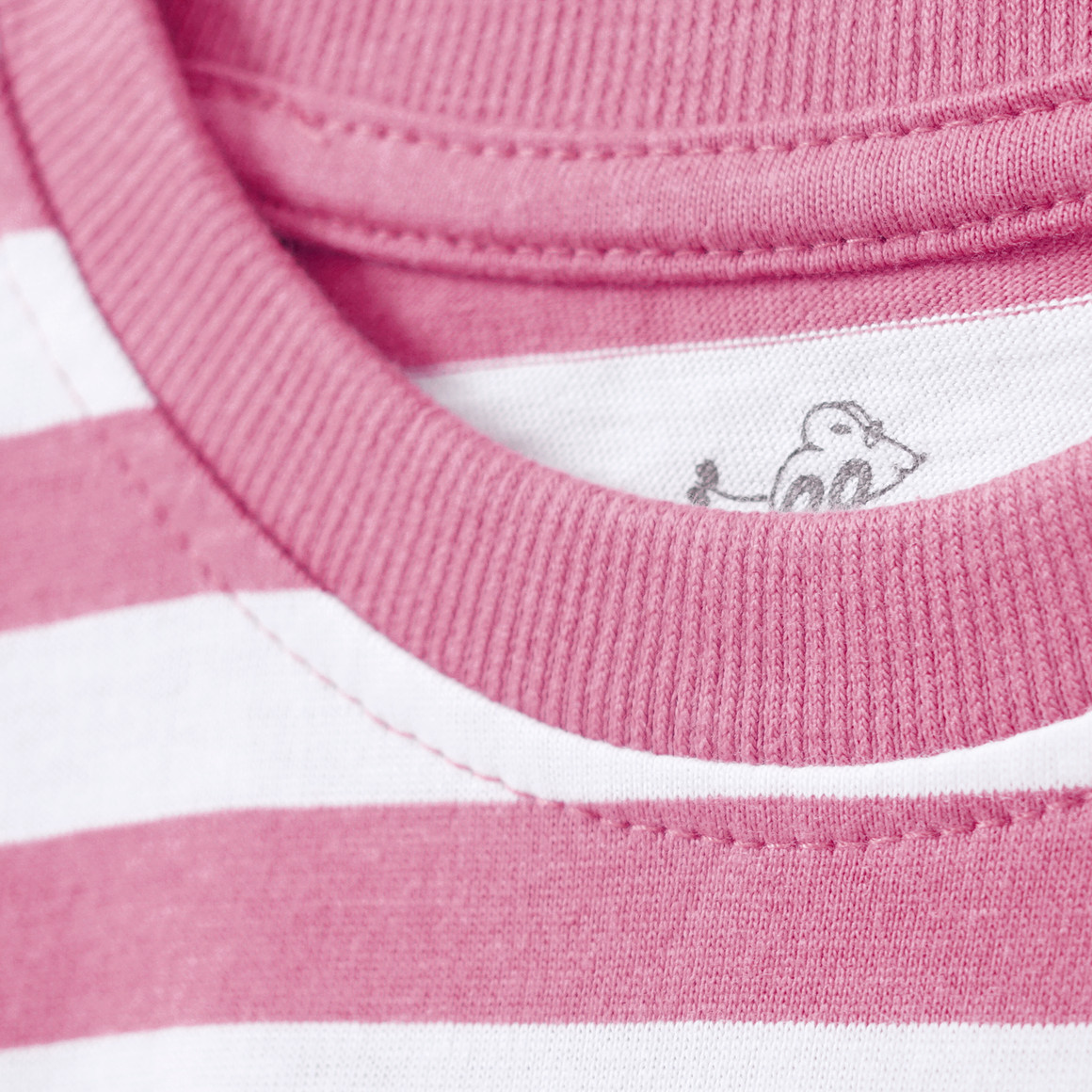 Mädchen Langarmshirt im Ringel-Look