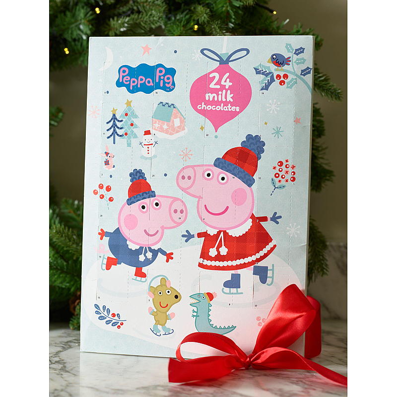 Julekalender 75 g Peppa gris m/godteri