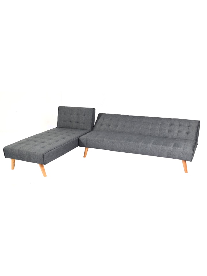 MCW Ecksofa K38 Liegefläche links/rechts, Dunkelgrau günstig kaufen onesize