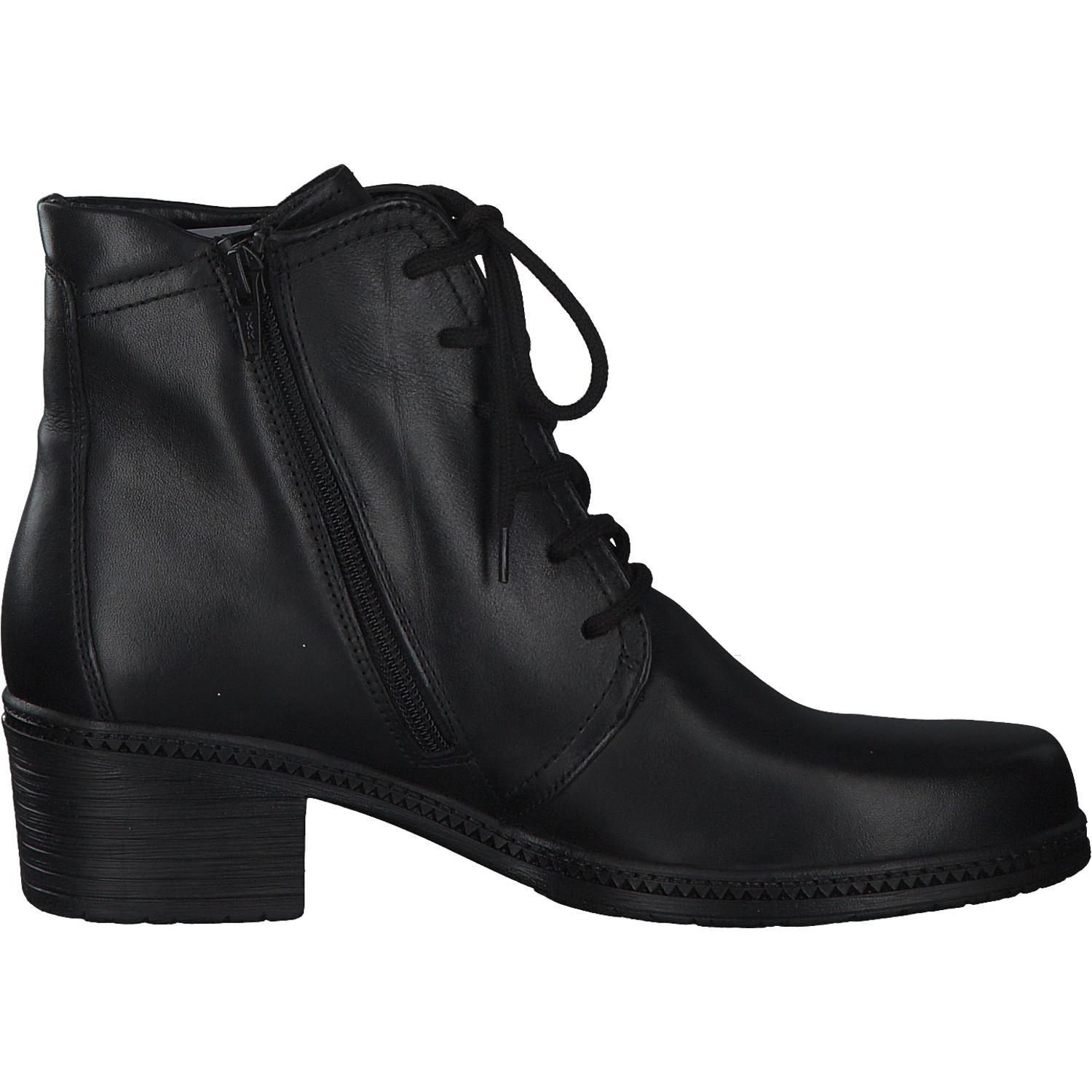 Gabor 94.661, Schnürstiefeletten, Damen, Schwarz