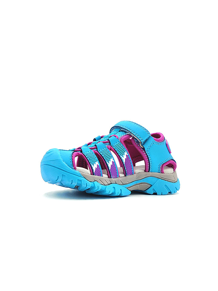 Richter Shoes Halbsandalen in Lila/ Hellblau günstig kaufen