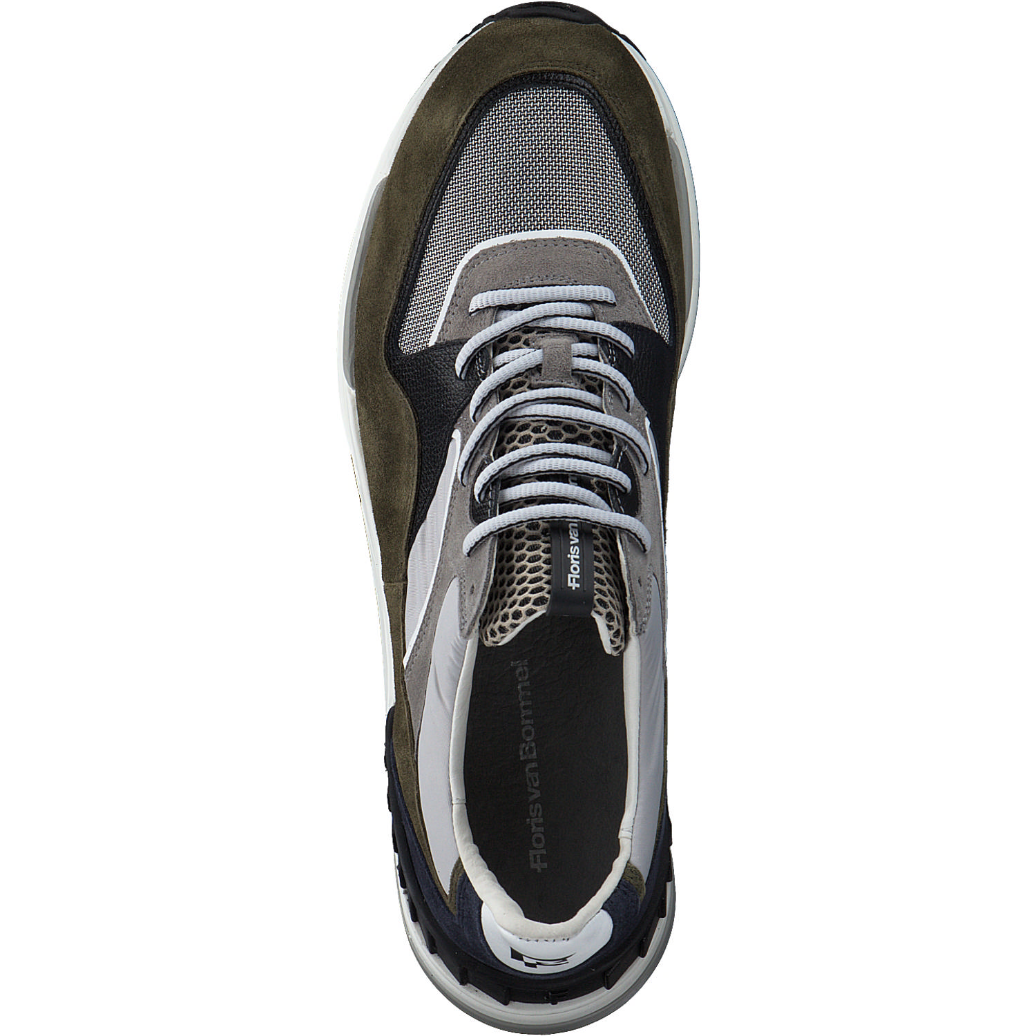 Floris van Bommel 16377, Sneakers Low, Herren, Grau