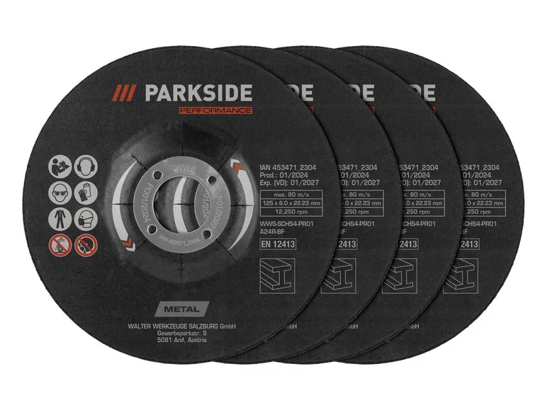 Discos Tronçonner ou Barber da PARKSIDE PERFORMANCE® 125 mm