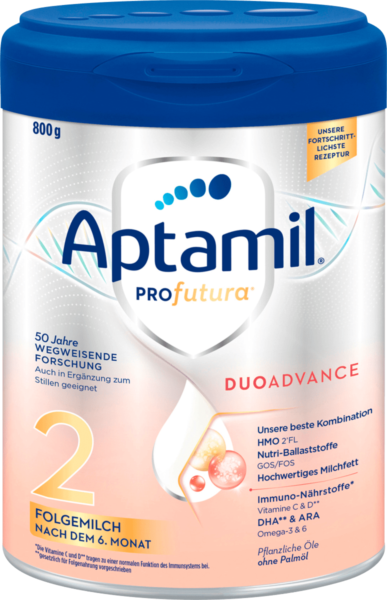 Folgemilch 2 Profutura Duo Advance, nach dem 6. Monat, 0,8 kg