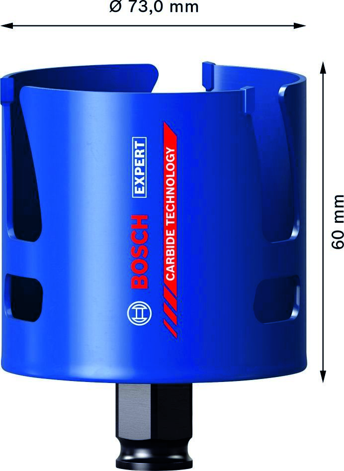 Carotă Bosch Blue Accessories 2608900472 Expert Construction Material 73 x 60 mm