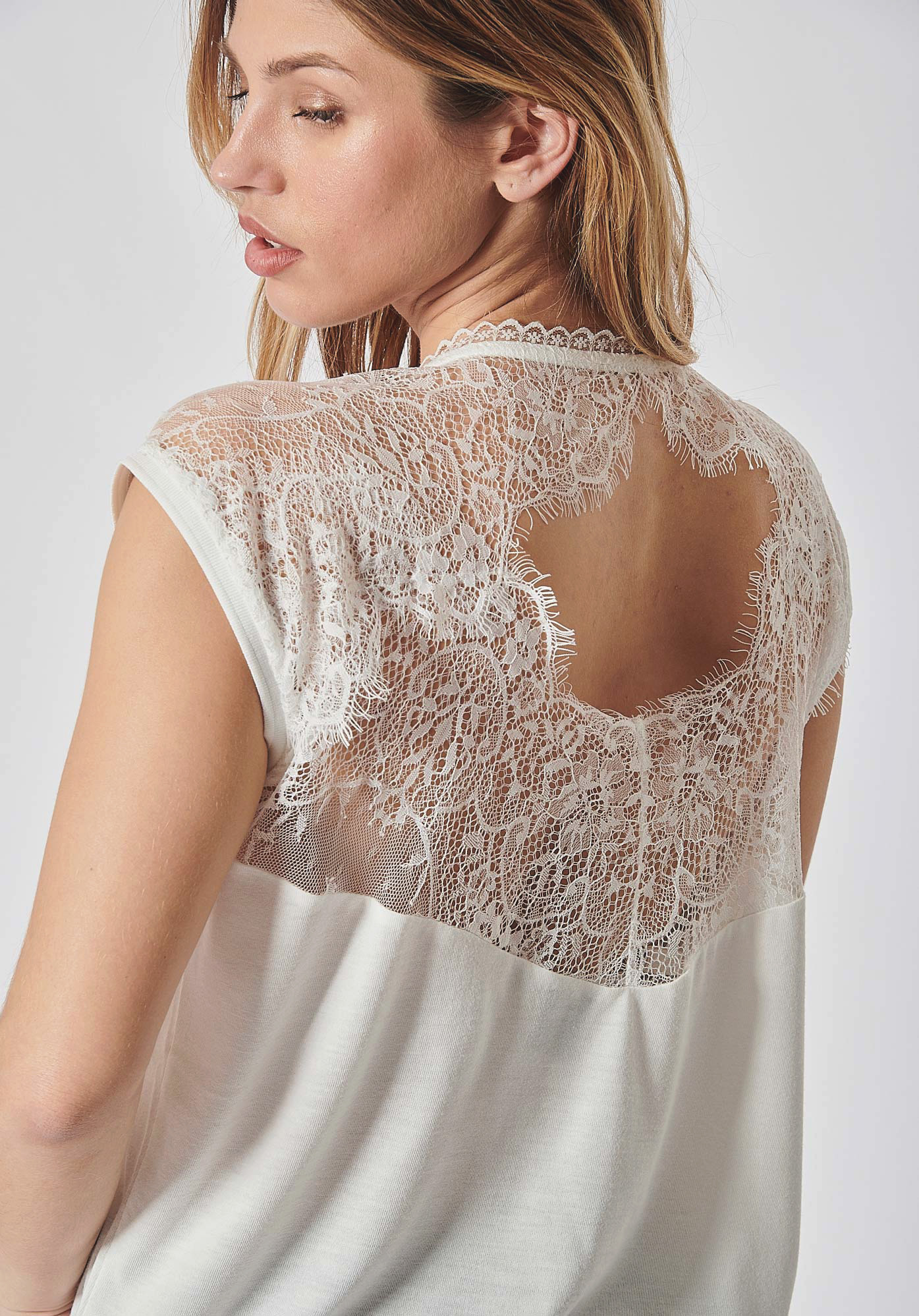 FAITH  T-shirt blanc femme