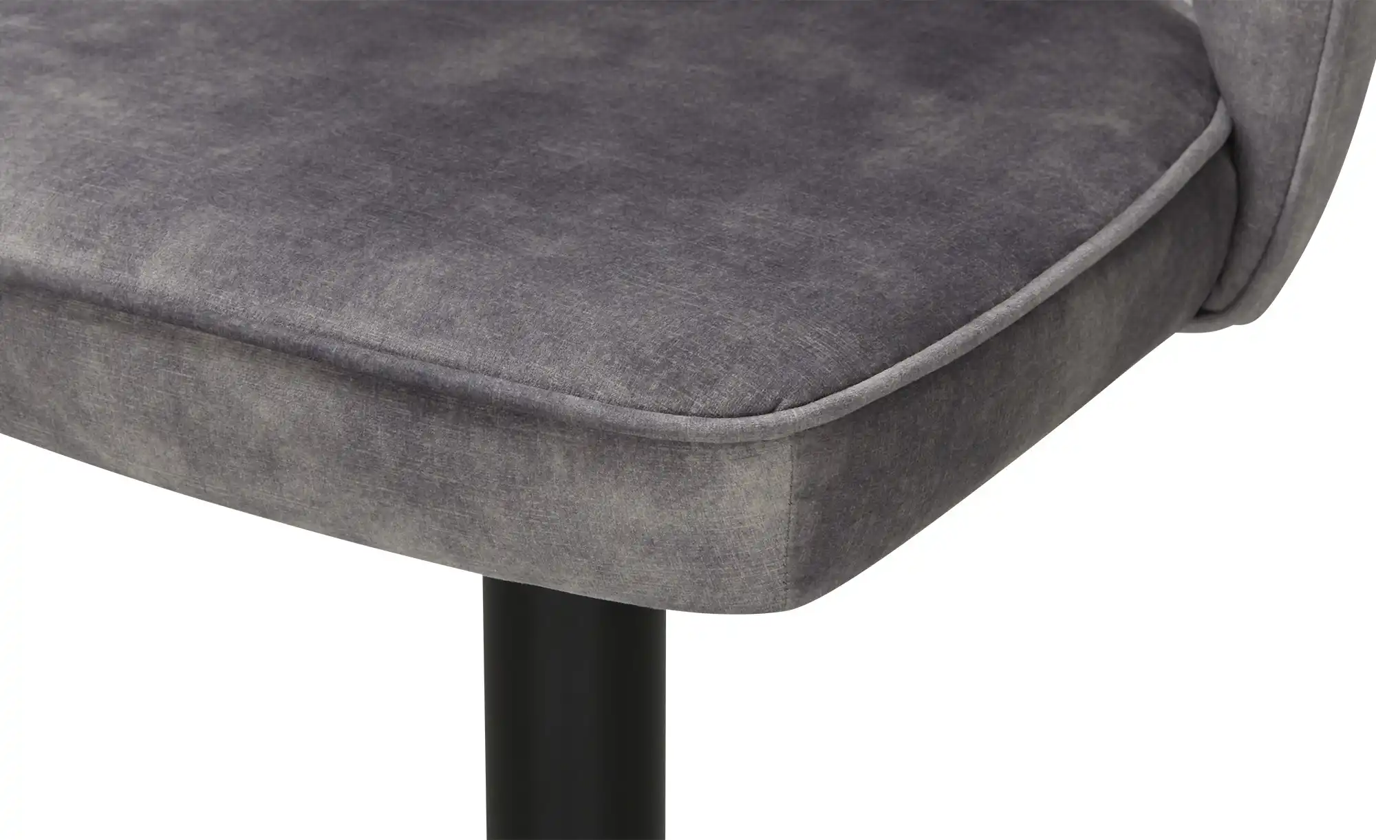 Primo Barhocker in samtigem Velours Ginger