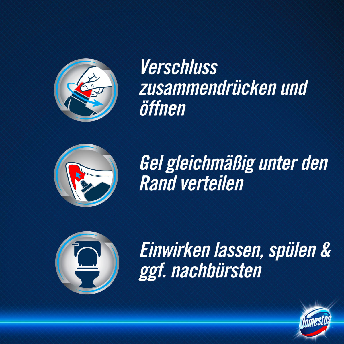 WC-Reiniger Gel Aktiv Kraft Ocean Fresh, 750 ml