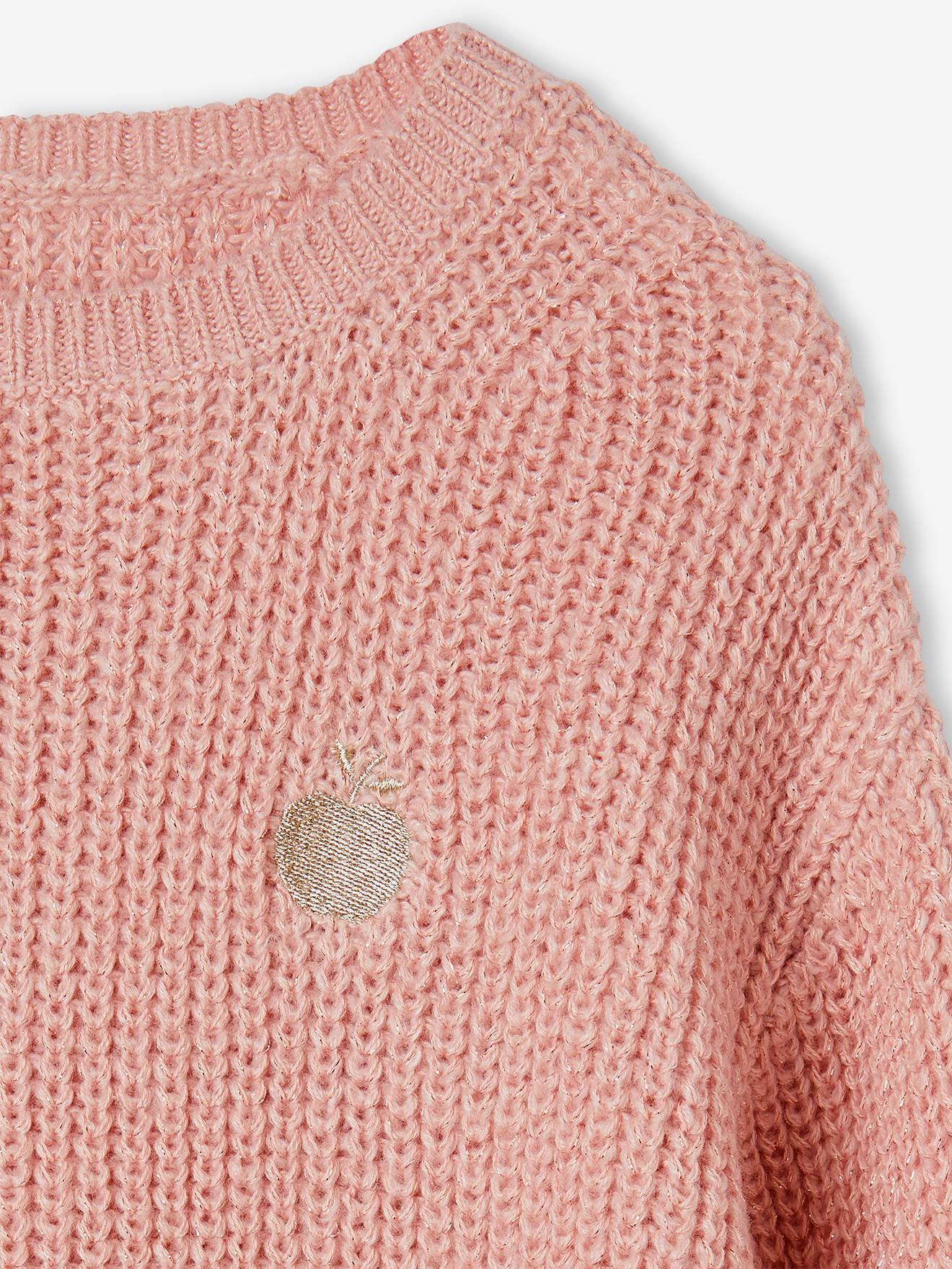 Vertbaudet Mädchen Pullover - pudrig rosa