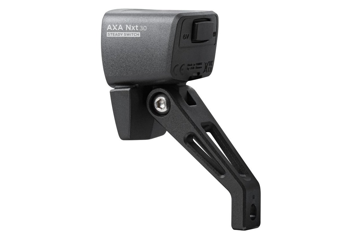 AXA NXT 30 - Dynamo Steady Switch Front Dynamo + E-Bike Lights