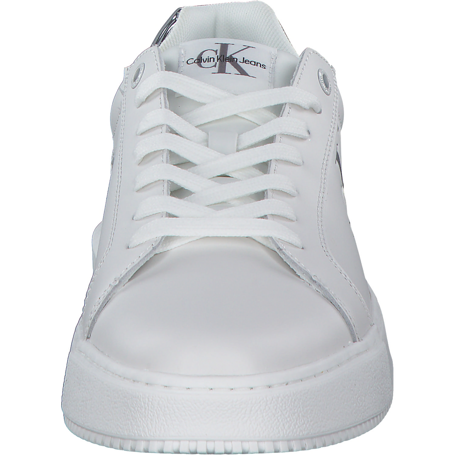 Calvin Klein YW0YW01224, Schnürschuhe, Damen, white/silver