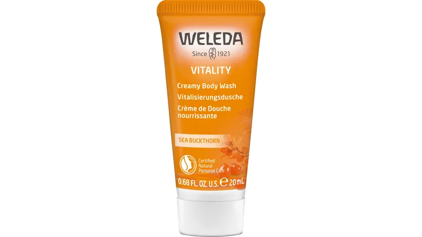 WELEDA Vitality - Vitalisierungsdusche Sanddorn 20 ml
