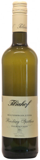 Brauneberger Juffer Riesling Spätlese halbtrocken - Weingut Tiliahof