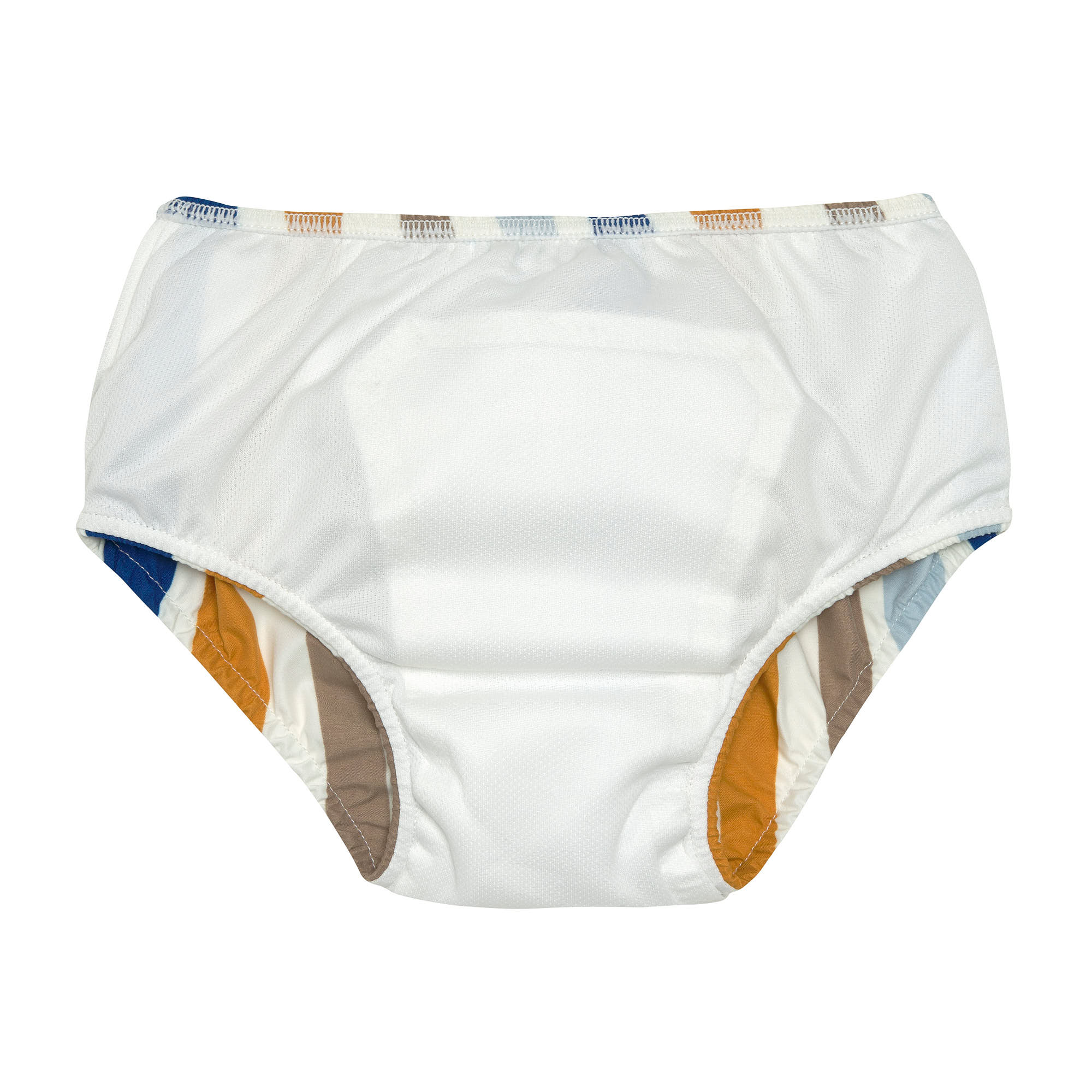 Schwimmwindel Baby - Wellen, Blau Weiß