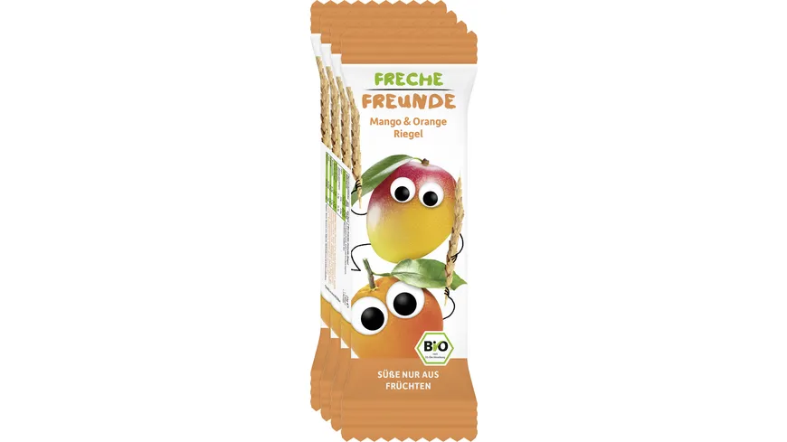 Freche Freunde Bio Frecher Riegel Mango & Orange 4x23g 92 g