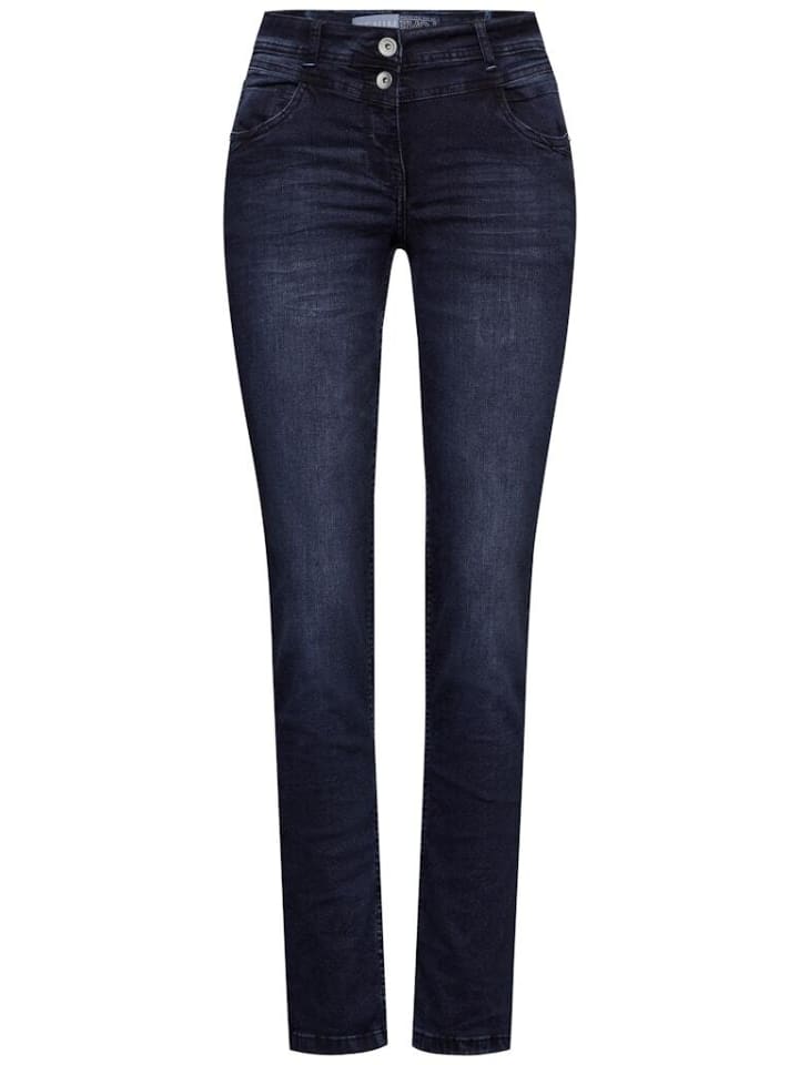 Cecil Jeans in blue black used wash günstig kaufen