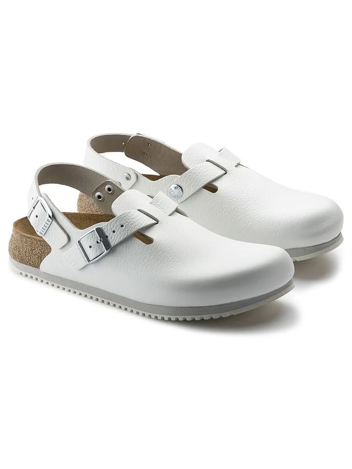 Birkenstock Leder-Clogs 