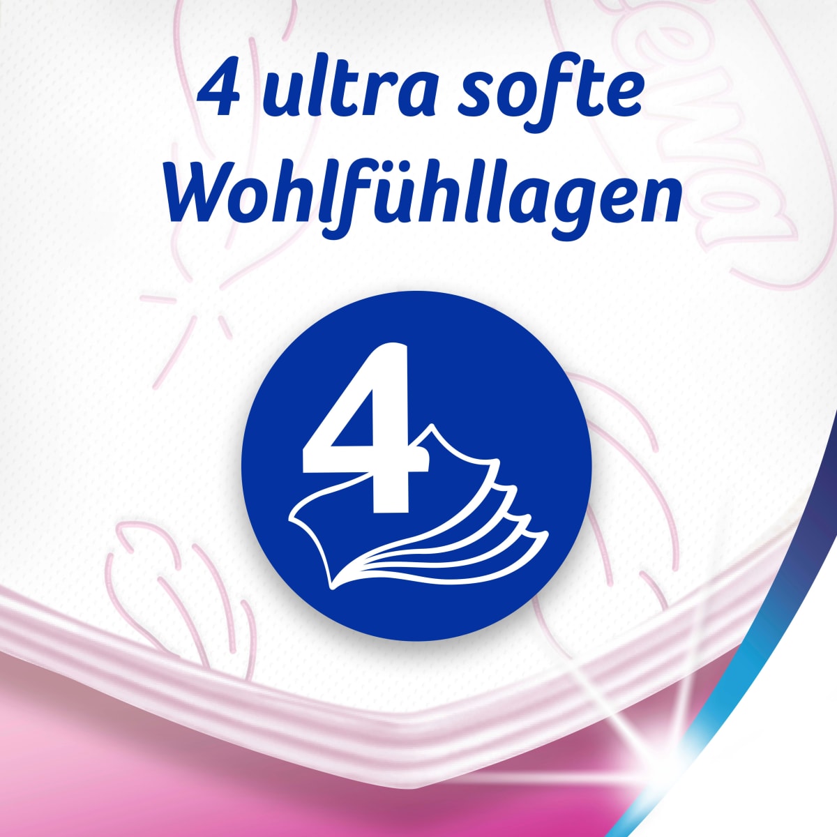 Toilettenpapier Ultra Soft 4-lagig (8x150 Blatt), 8 St