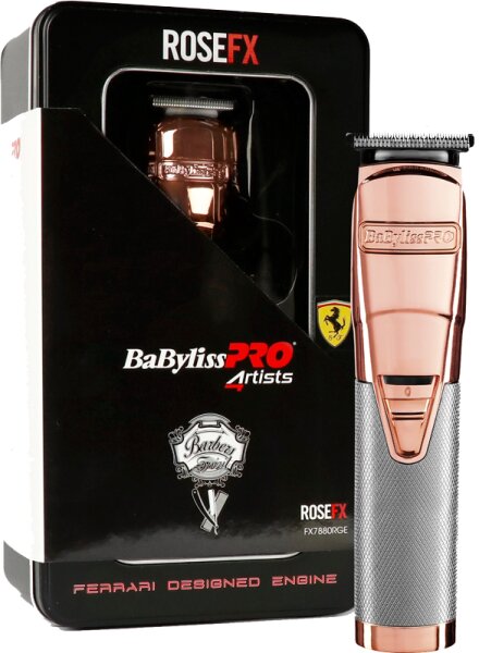 BaByliss Pro 4Artists Rose FX Barber Metal Trimmer Trimmer