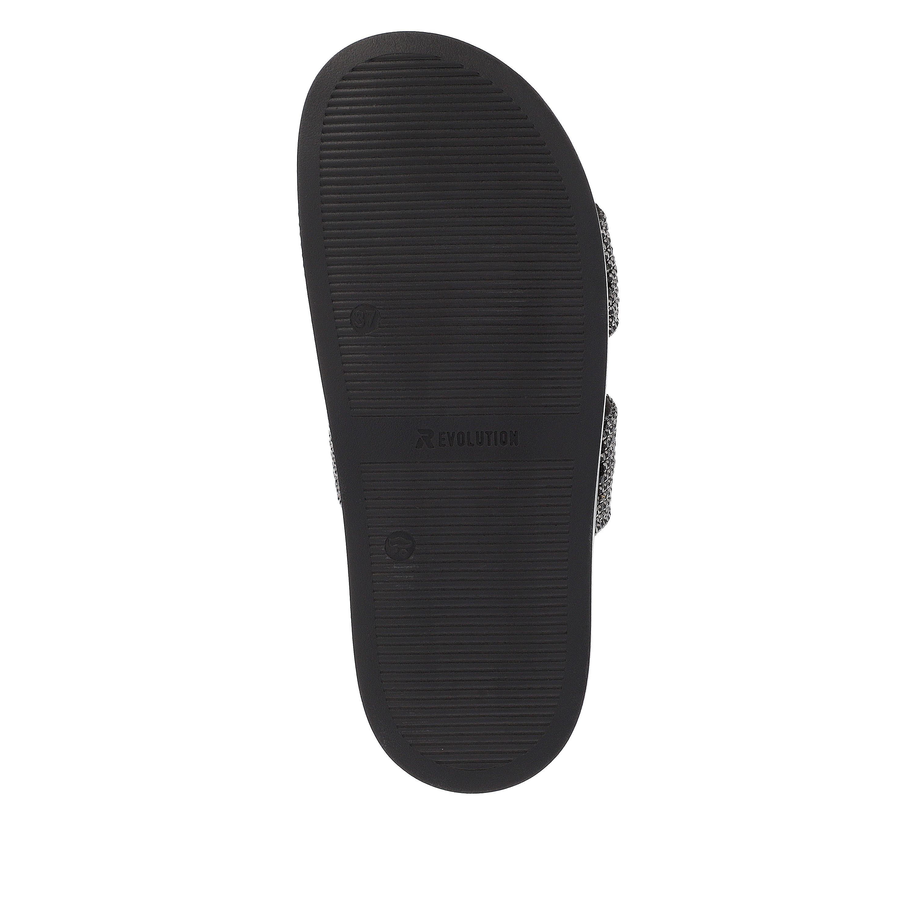 Rieker Damen Pantoletten night black