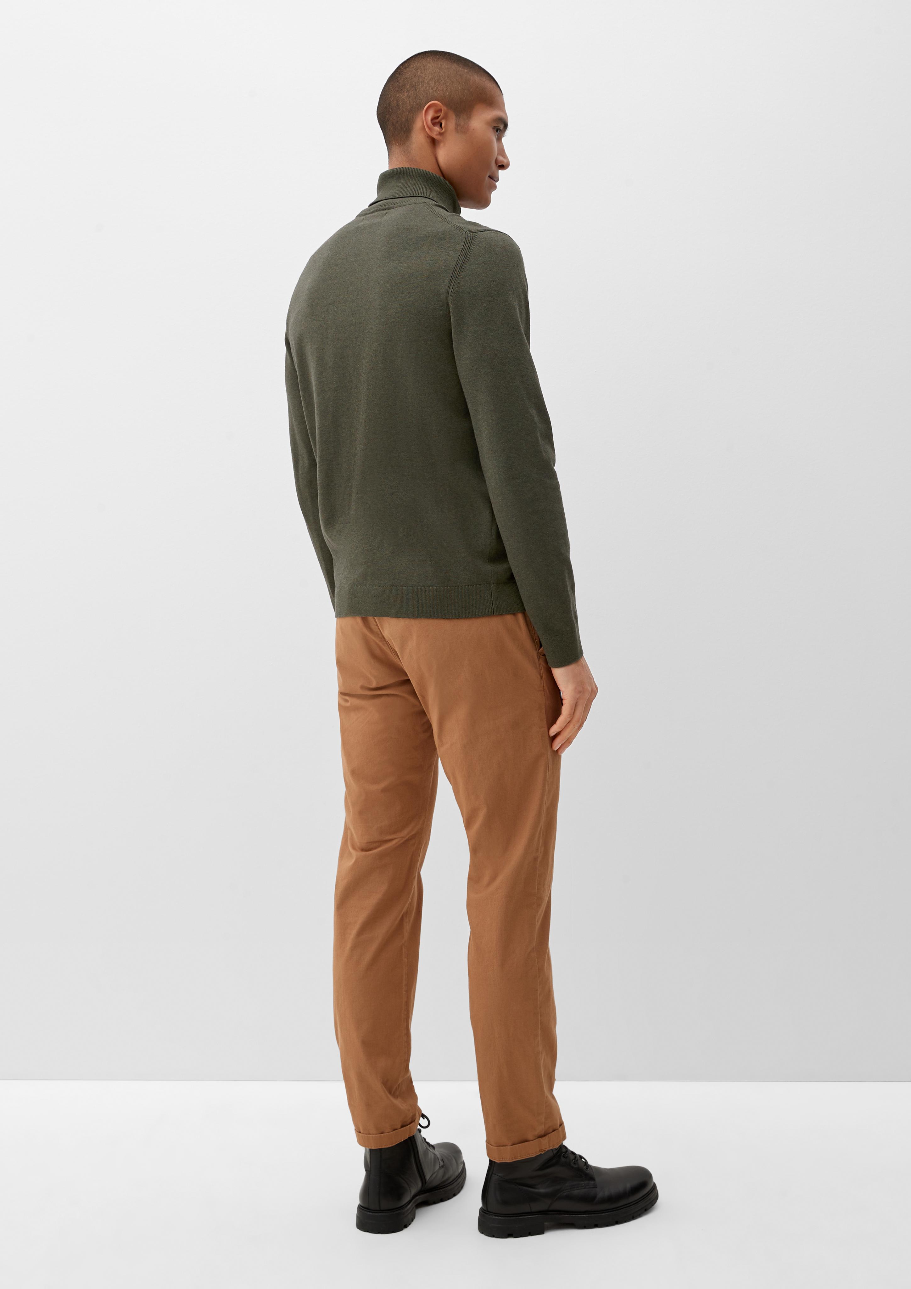 Baumwollpullover mit Rollkragen  2118083-79W0