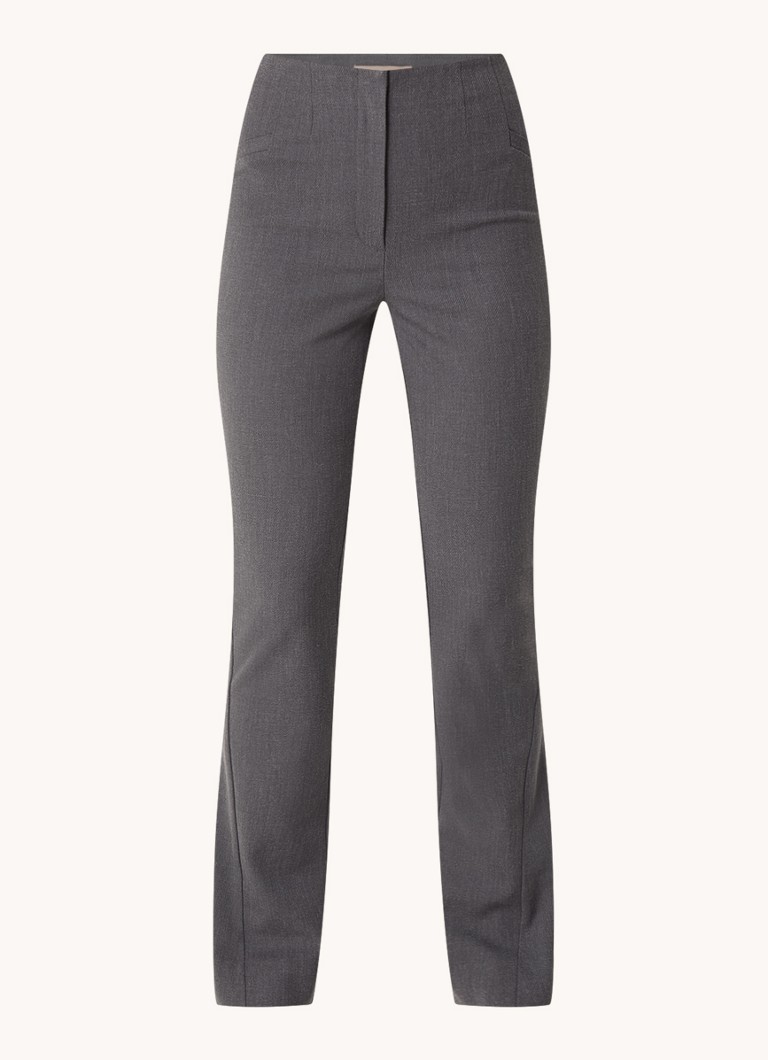 Pantaloni JOSH V Xante cu talie înaltă, elastici, tip bootcut