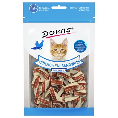 Dokas Kausnack Hühnchen-Sandwich
