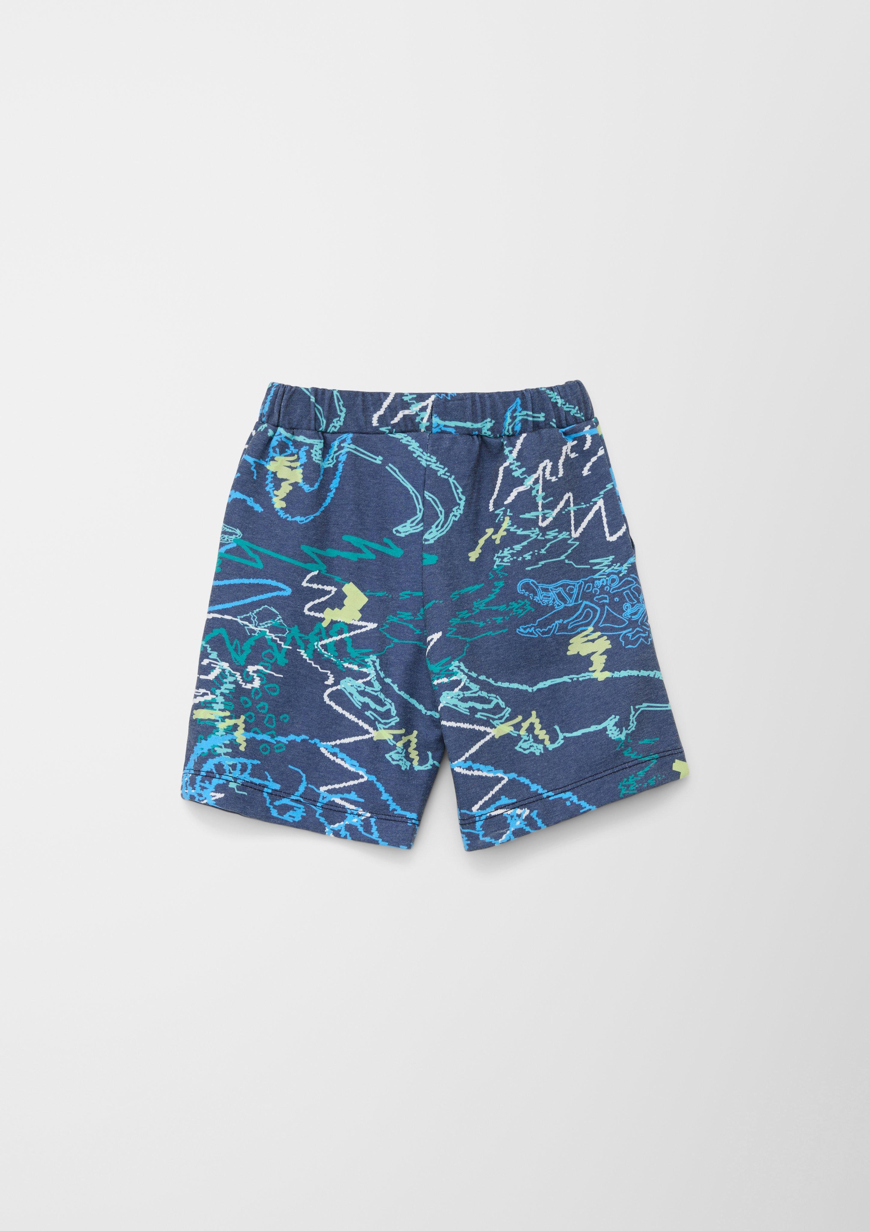 Loose: Bermuda aus Interlockjersey  2130676-59A3
