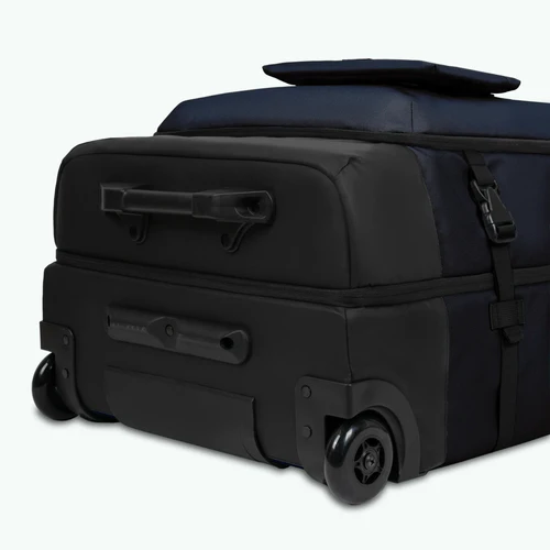Reykjavik navy blue 2-wheel soft suitcase