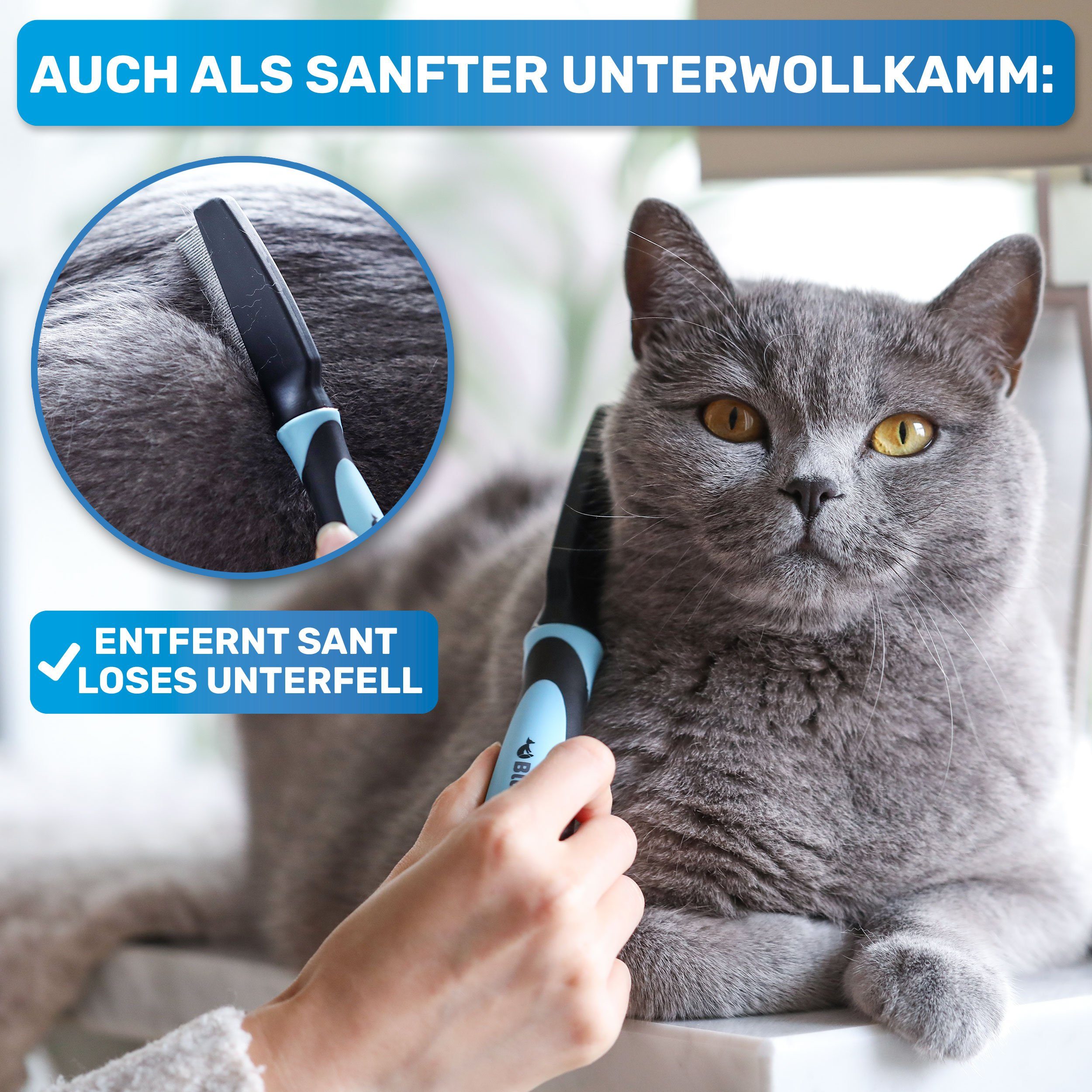 BluePet Flohkamm 