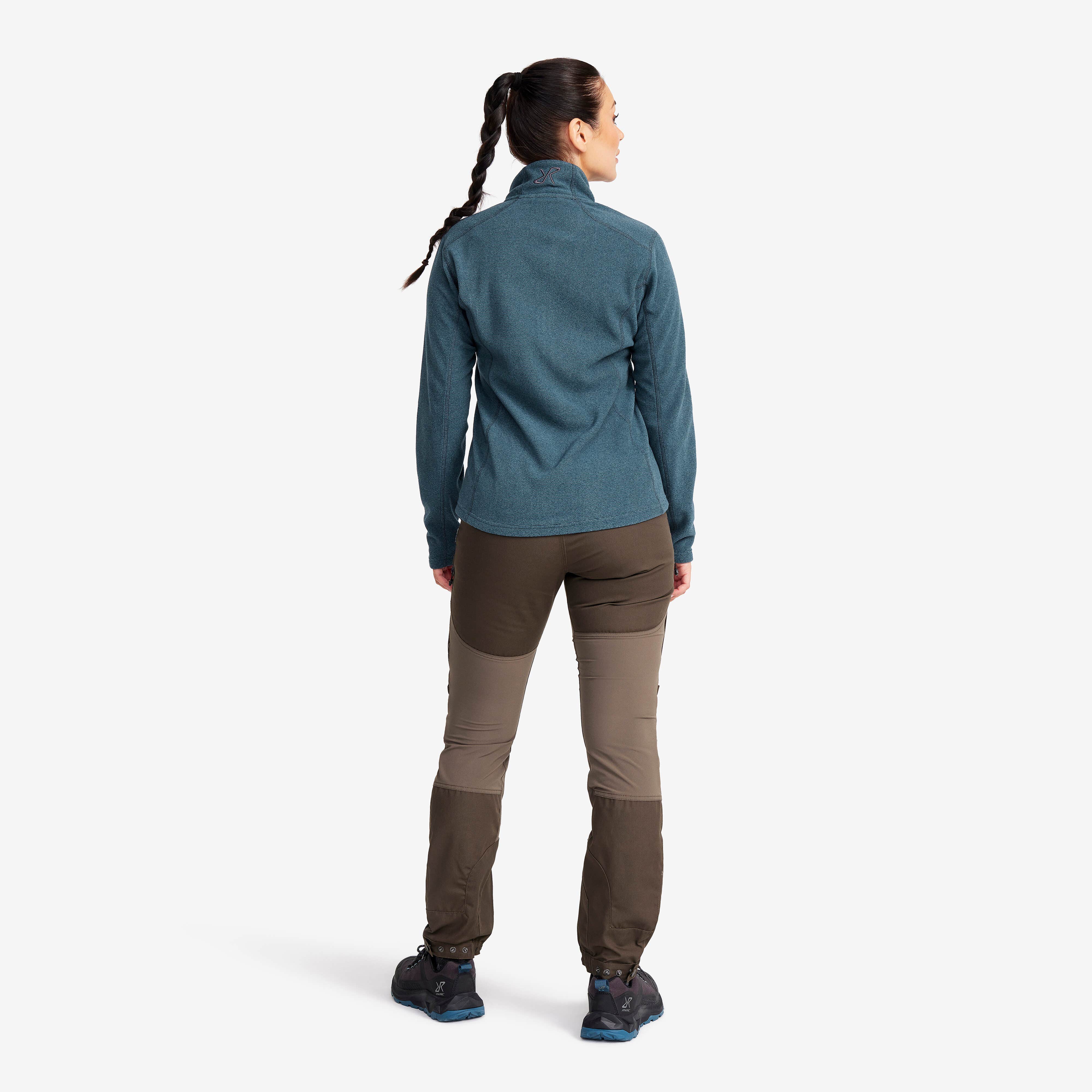 Essential Full-zip Fleece Femme Moonlit Ocean