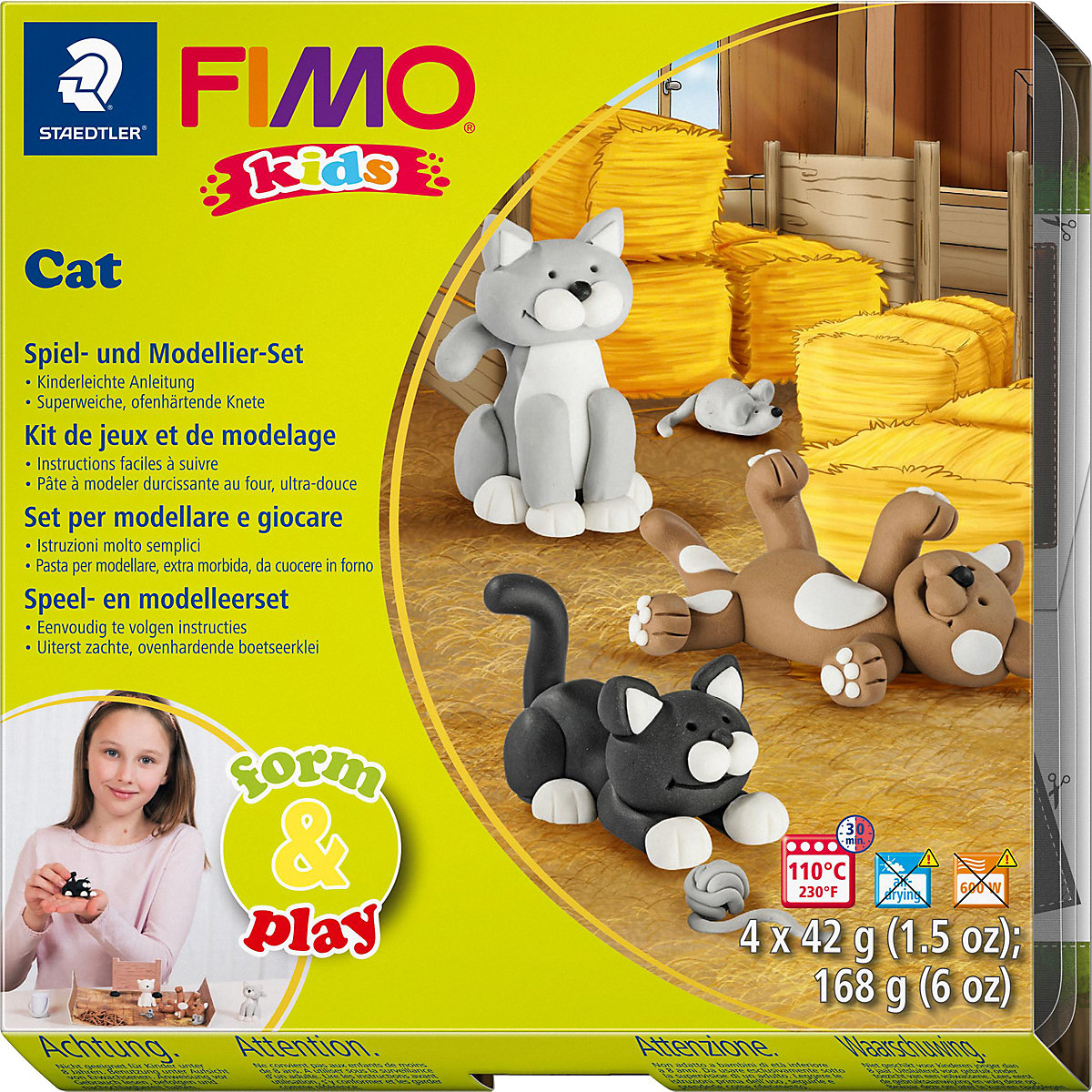 FIMO kids Form & Play Katzen