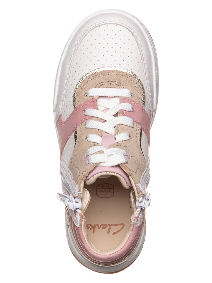 Clarks Leder-Sneakers 