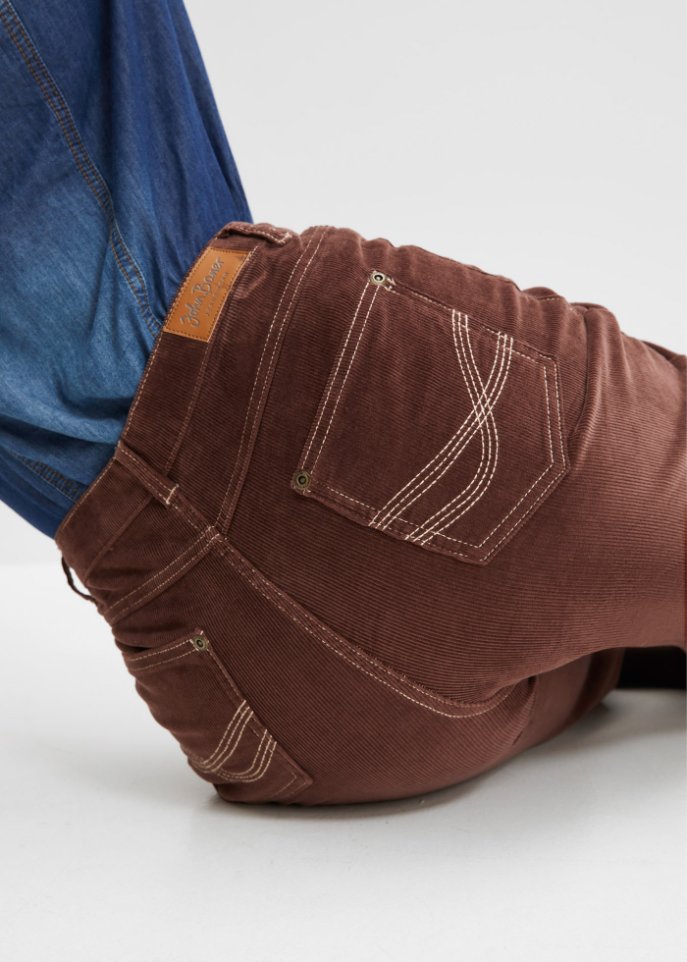 Stretch-Cordhose, Wide