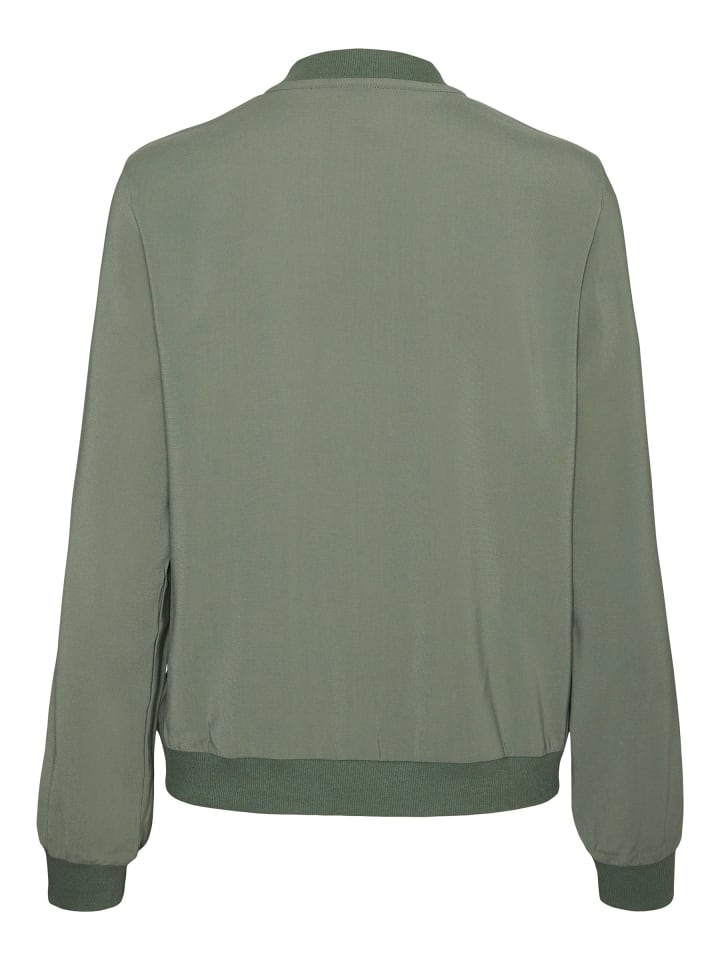 Vero Moda Leichte Bomber Jacke für Alltagslook Dünner Blouson in Grün-2 günstig kaufen