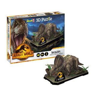 Jurassic World: Ein neues Zeitalter 3D Puzzle Triceratops
