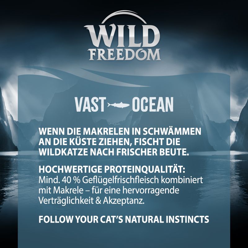 Wild Freedom Adult Vast Oceans Makrele - getreidefrei | bitiba %