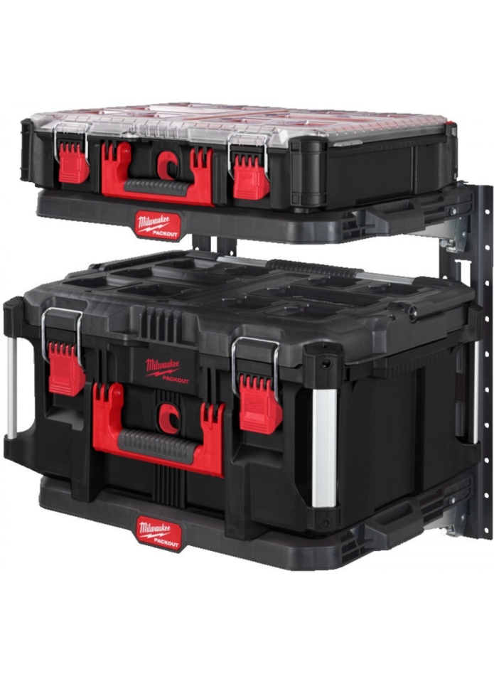 Zestaw regałów Packout Accessories 4932472127 firmy Milwaukee – system regałów Packout
